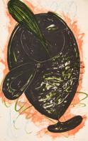 Elizabeth Murray Black Cup Lithograph, Signed Edition - Sold for $1,500 on 01-29-2022 (Lot 319).jpg